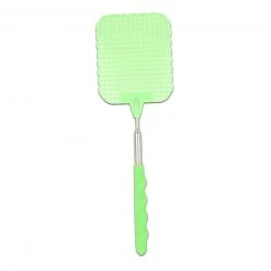 Fliegenklatsche - grün - mit Teleskopstiel