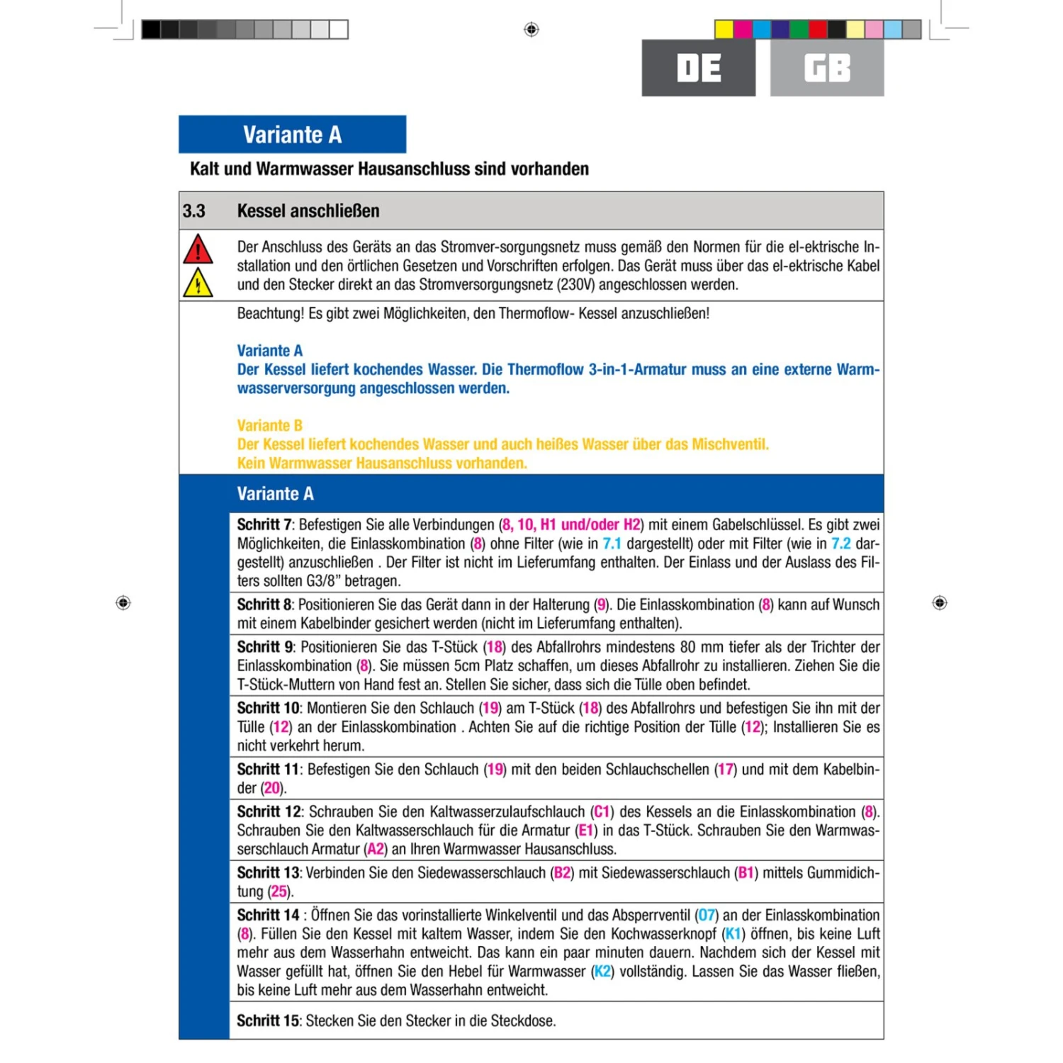 Kochendwasser-Armatur THERMOFLOW 100R - rund - 5 Liter 12 Kochendwasser-Armatur THERMOFLOW 100R - rund - 5 Liter – Bild 10