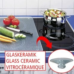 WENKO 2er-Set Glasschneideplatte SCHIEFER-MOTIV -Deutschland Haushalt Verkaufs-Shop 0277004012 04 1600Wx1600H
