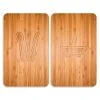 WENKO 2er-Set Glasschneideplatte BAMBUS -Deutschland Haushalt Verkaufs-Shop 0277004015 1600Wx1600H