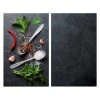 Glasabdeckplatten - anthrazit - Kräuter -Deutschland Haushalt Verkaufs-Shop 0277004019 1600Wx1600H