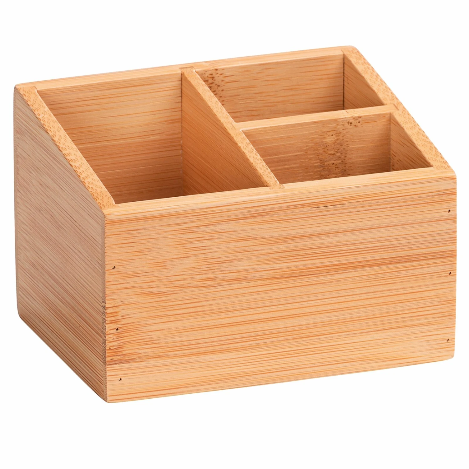 WENKO Badbox TERRA - Bambus - 3 Fächer 4 WENKO Badbox TERRA - Bambus - 3 Fächer – Bild 2