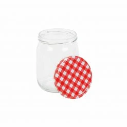8-teiliges Einmachglas-Set - rot-weiß - Karo - 540 ml 7 8-teiliges Einmachglas-Set - rot-weiß - Karo - 540 ml -Deutschland Haushalt Verkaufs-Shop 0310008400 03 1600Wx1600H