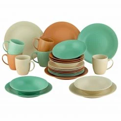 24-teiliges Kombiservice - multicolor