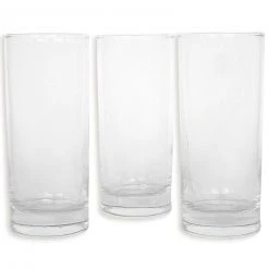 3er-Set Longdrinkgläser - 280 ml