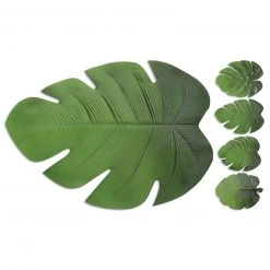 Platzset - grün - Blätter