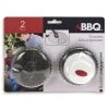2er-Set Barbecue-Topfkratzer - mit Griff