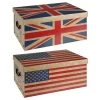 Aufbewahrungsbox - Union Jack / USA - keine Motivauswahl -Deutschland Haushalt Verkaufs-Shop 0636101409 1600Wx1600H