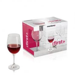 6er Set Rotweingläser - je 440 ml