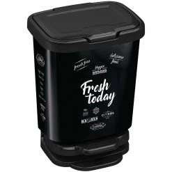 Mülleimer - schwarz - Fresh Today - 20 Liter