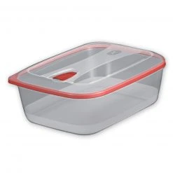 Frischhaltebox - rechteckig - 1 Liter - mit Ventil