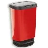 Mülleimer - rot - Metalloptik - 40 Liter -Deutschland Haushalt Verkaufs-Shop 1002003302 1600Wx1600H