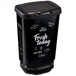 Mülleimer - schwarz - Fresh Today - 40 Liter