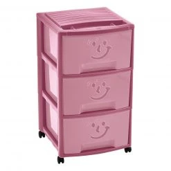 Schubladencontainer - pink - 39 cm breit