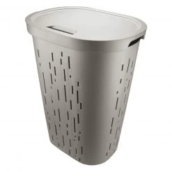 Wäschebox - naturgrau - 55 Liter