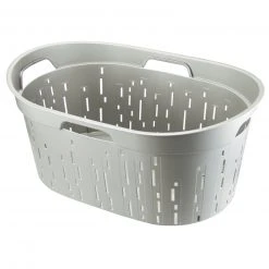 Wäschekorb - naturgrau - 42 Liter