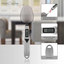 Löffelwaage - Edelstahl - LCD-Display 20 Löffelwaage - Edelstahl - LCD-Display -Deutschland Haushalt Verkaufs-Shop 1013001400 09 1600Wx1600H