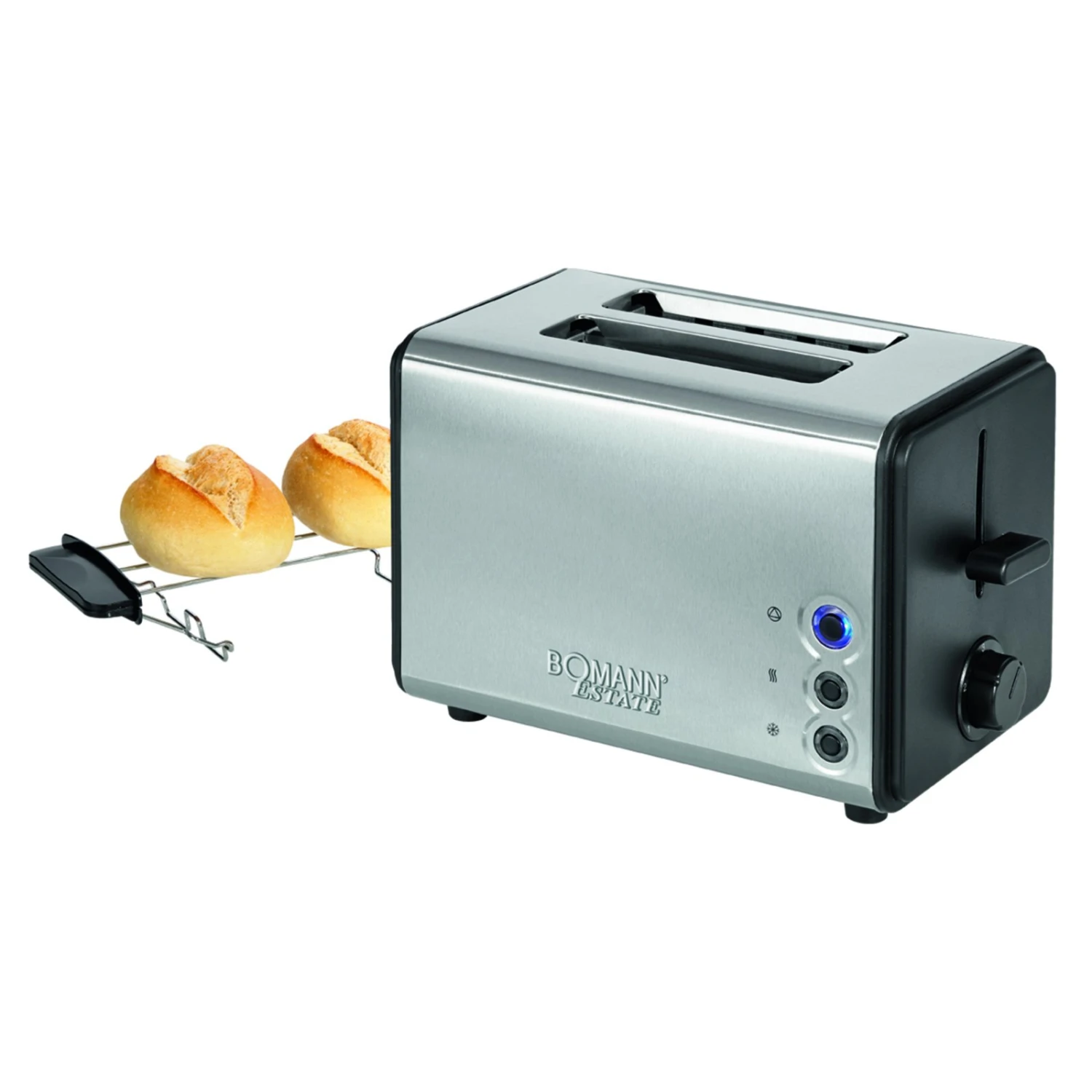 BOMANN Toaster TA 1371 CB Estate - silber 5 BOMANN Toaster TA 1371 CB Estate - silber – Bild 3