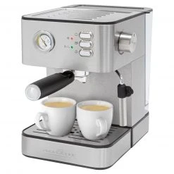 Espressoautomat - Edelstahl-schwarz - 1,8 Liter