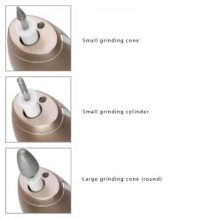 Maniküre-Pediküre-Set - weiß-champagner - 6 Aufsätze -Deutschland Haushalt Verkaufs-Shop 1013009700 02 1600Wx1600H