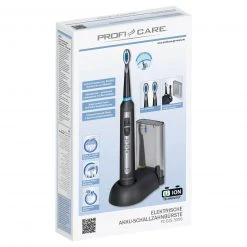 Akku-Zahnbürste - schwarz-Chrom - Kunststoff -Deutschland Haushalt Verkaufs-Shop 1013010400 07 1600Wx1600H