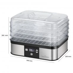 Dörr-Automat - Edelstahl-schwarz - 350 Watt -Deutschland Haushalt Verkaufs-Shop 1013013300 06 1600Wx1600H