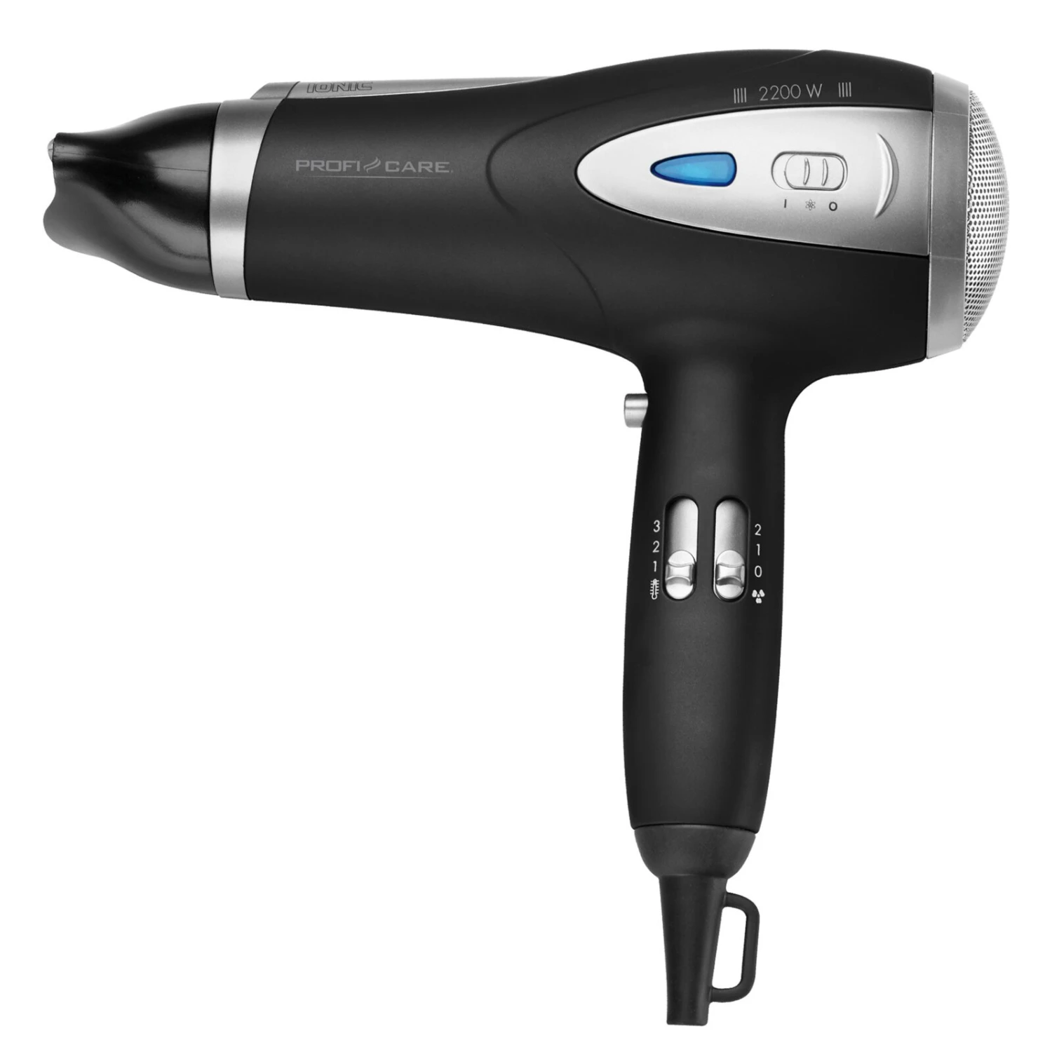 Haartrockner - schwarz - mit Aufhängeöse 3 Haartrockner - schwarz - mit Aufhängeöse