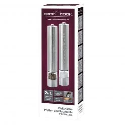 Pfeffer & Salzmühle - Edelstahl - elektrisch -Deutschland Haushalt Verkaufs-Shop 1013013800 10 1600Wx1600H