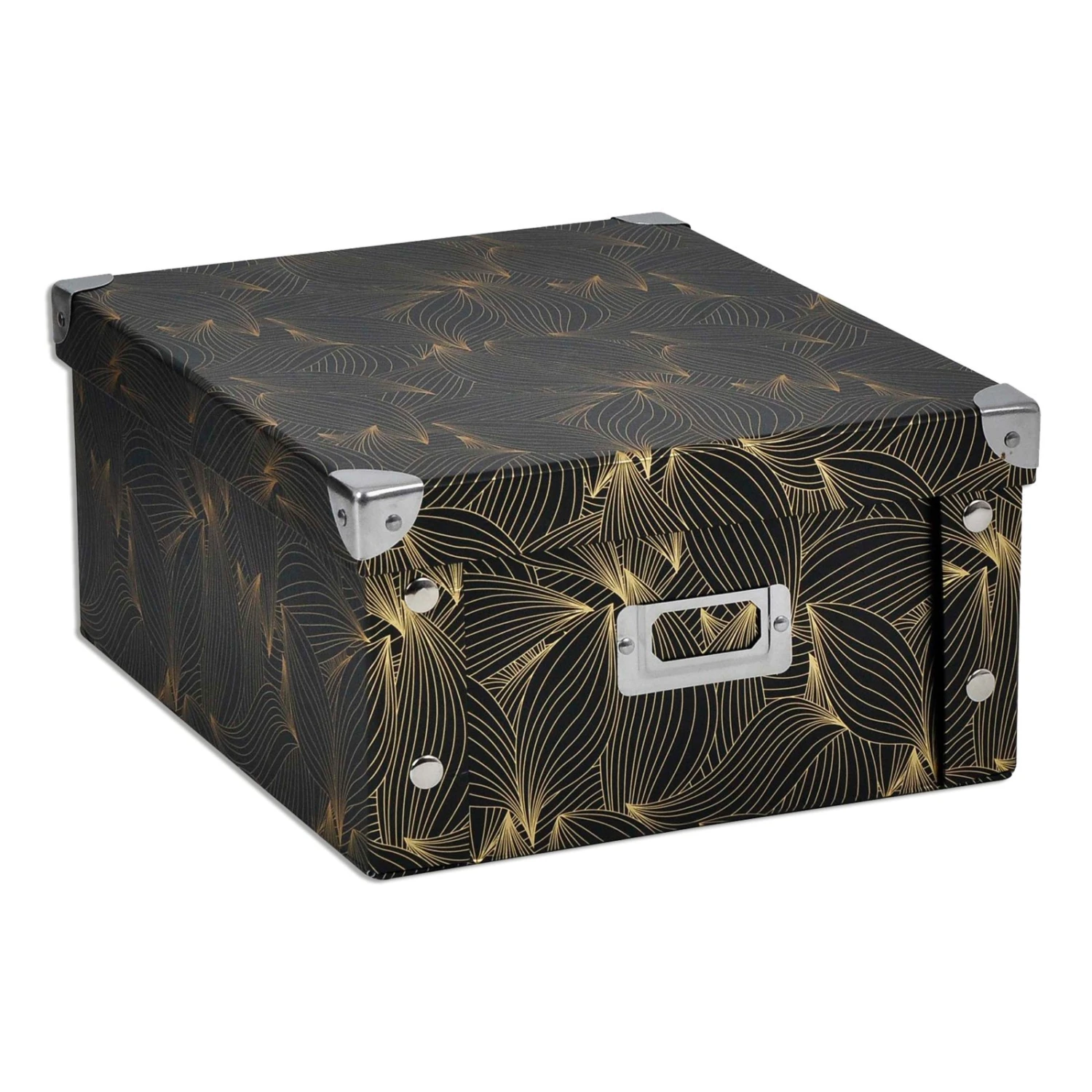 Aufbewahrungsbox - gold-schwarz - Größe S 3 Aufbewahrungsbox - gold-schwarz - Größe S