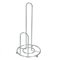 Küchenrollenhalter - silber - verchromt - 32,5 cm