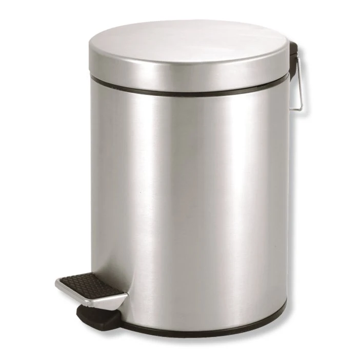 Treteimer - Edelstahl - ca. 5 Liter 3 Treteimer - Edelstahl - ca. 5 Liter