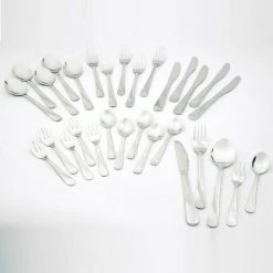 Besteckset - Edelstahl - 30-teilig - rostfrei