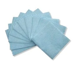 10er Pack Spüllappen - blau-weiß