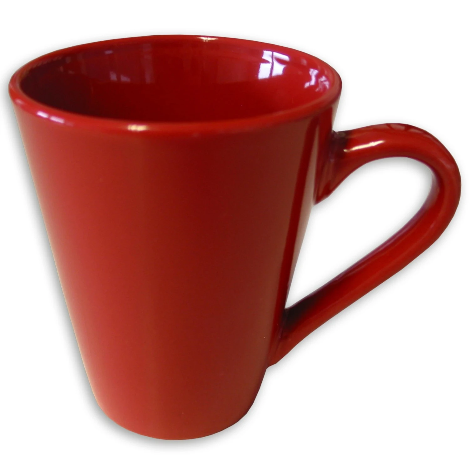 Tasse - rot - Keramik -280 ml 3 Tasse - rot - Keramik -280 ml