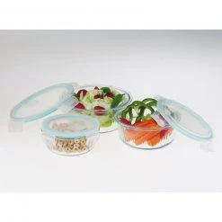 3-teiliges Set Frischhaltedosen - transparent-blau -Deutschland Haushalt Verkaufs-Shop 1015063900 04 1600Wx1600H