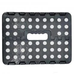 Klapphocker - grau - 22 cm hoch -Deutschland Haushalt Verkaufs-Shop 1015076002 04 1600Wx1600H