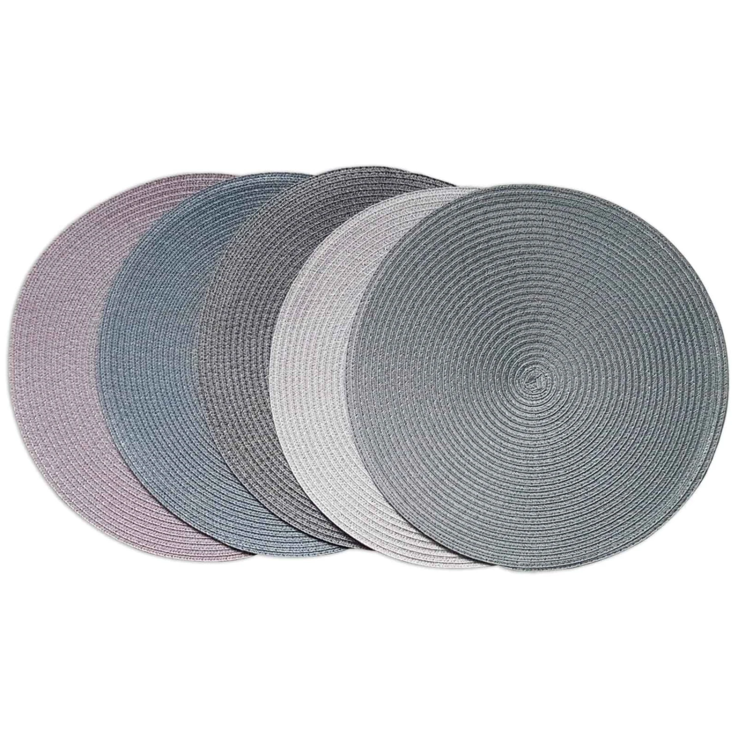 Tischset - rund - verschiedene Farben 3 Tischset - rund - verschiedene Farben