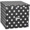 Aufbewahrungsbox - Sterne - schwarz-weiß - 33,5x32 cm -Deutschland Haushalt Verkaufs-Shop 1015116903 1600Wx1600H