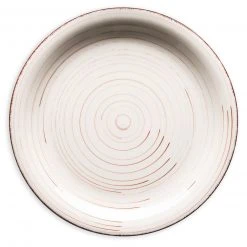 Teller - beige - flach - Ø 27 cm