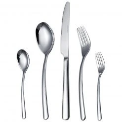 Quisina Besteckset - Edelstahl - 30-teilig - rostfrei