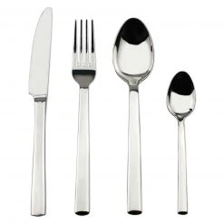 Quisina Besteckset - Edelstahl - 24-teilig