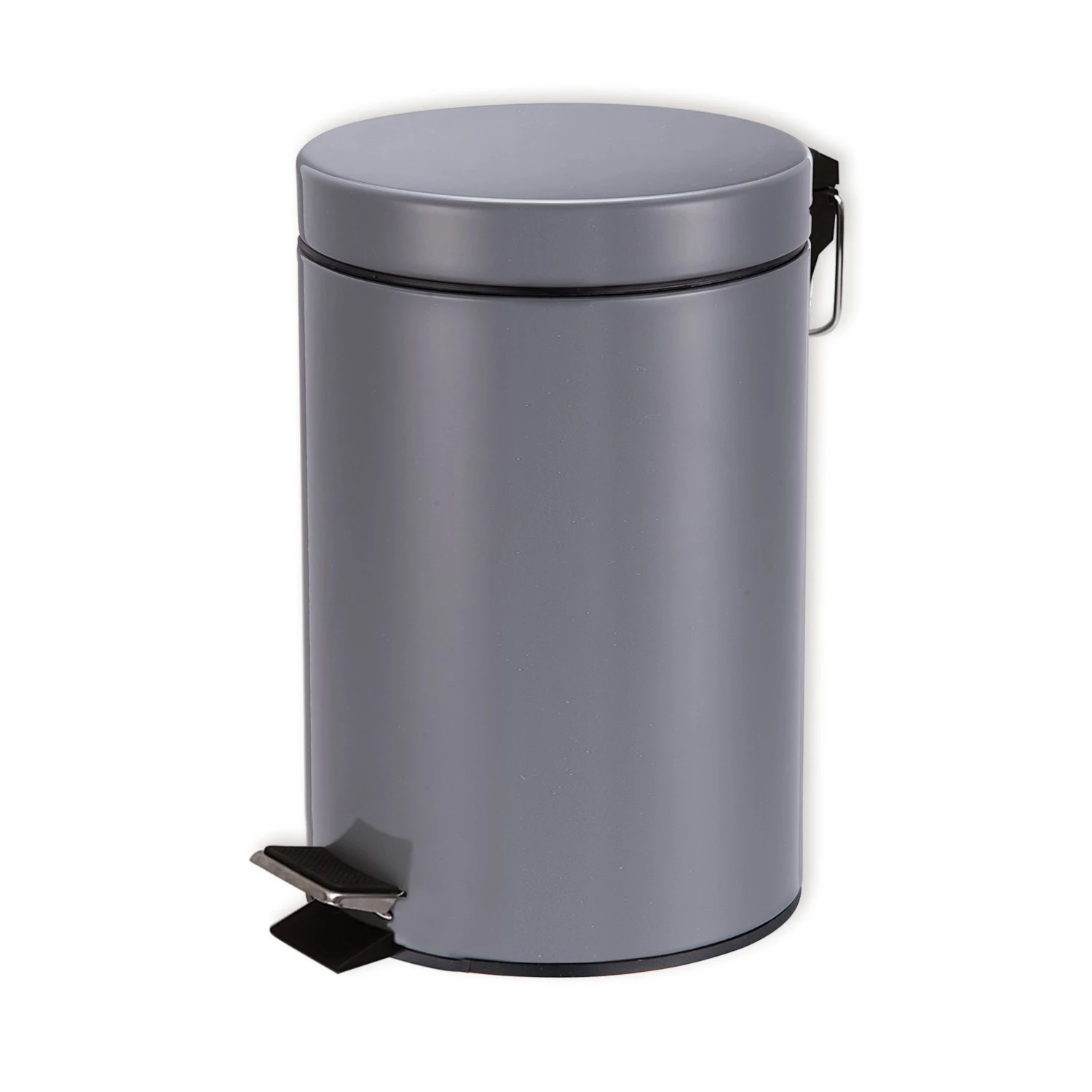 Treteimer - hellgrau - 3 Liter - 26 cm 3 Treteimer - hellgrau - 3 Liter - 26 cm