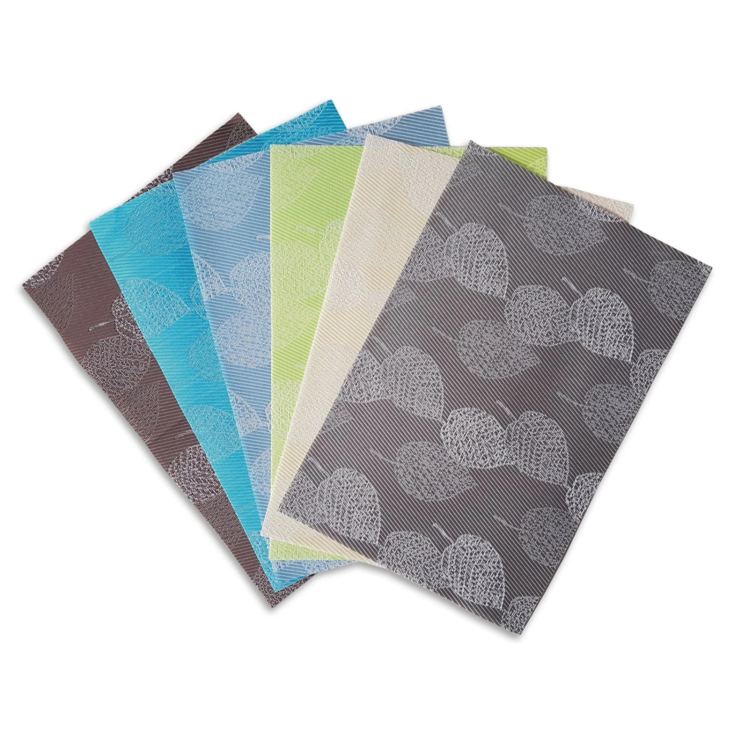 Tischset - mit Blumenmuster - sortiertes Design - 30x45 cm 3 Tischset - mit Blumenmuster - sortiertes Design - 30x45 cm