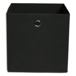 Faltbox - anthrazit - mit Metallöse - 32x32 cm