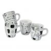 Kaffeebecher - schwarz-weiß - sortiertes Design -Deutschland Haushalt Verkaufs-Shop 1015187200 1600Wx1600H