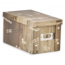 CD-Aufbewahrungsbox - Loft - Pappe - 16x15 cm
