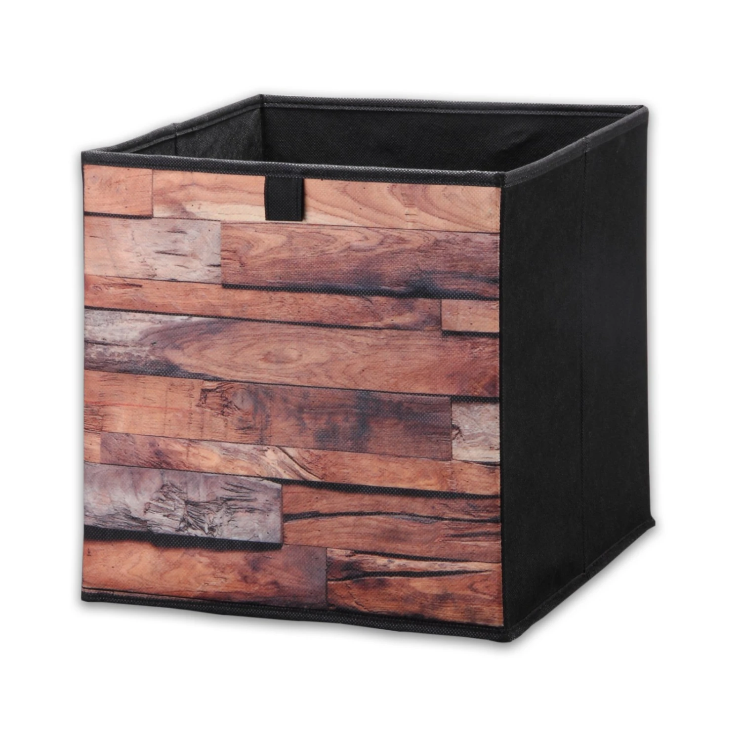 Aufbewahrungsbox - faltbar - sortierte Holzdekore 4 Aufbewahrungsbox - faltbar - sortierte Holzdekore – Bild 2