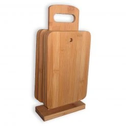 Frühstücksbrettchen - Bambus - 7-teilig