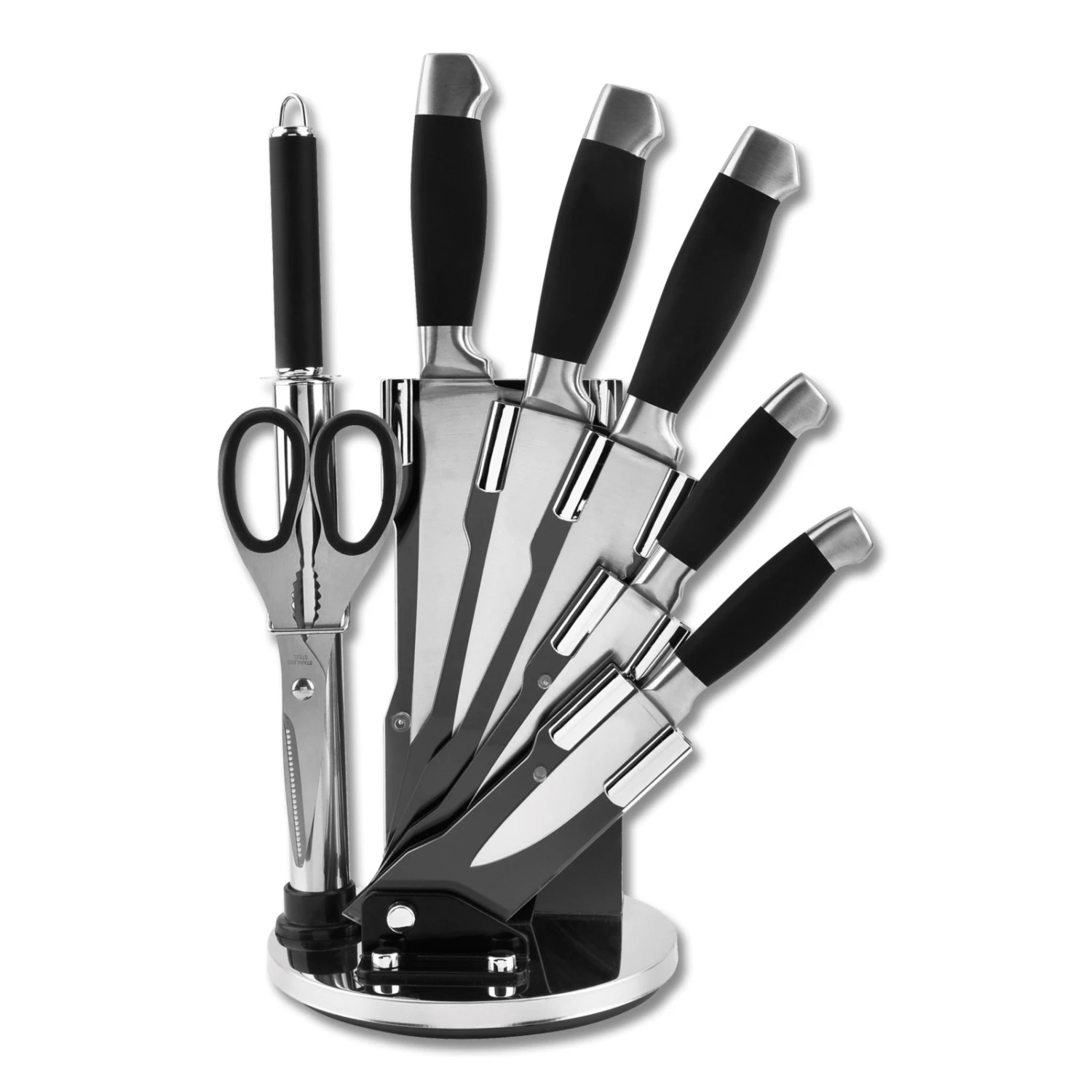 7-teiliger Messerblock - schwarz 3 7-teiliger Messerblock - schwarz