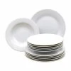 12-teiliges Tafelservice - weiß - Porzellan -Deutschland Haushalt Verkaufs-Shop 1015211001 1600Wx1600H